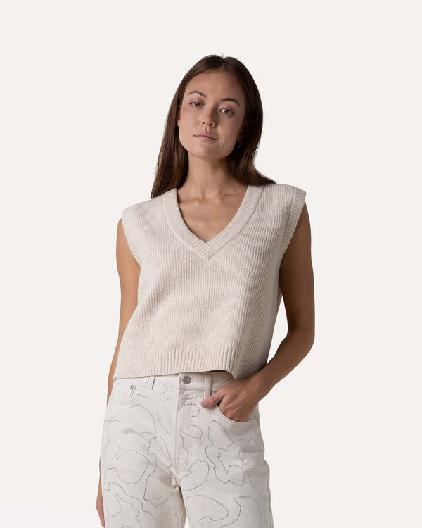 Noé knitted vest