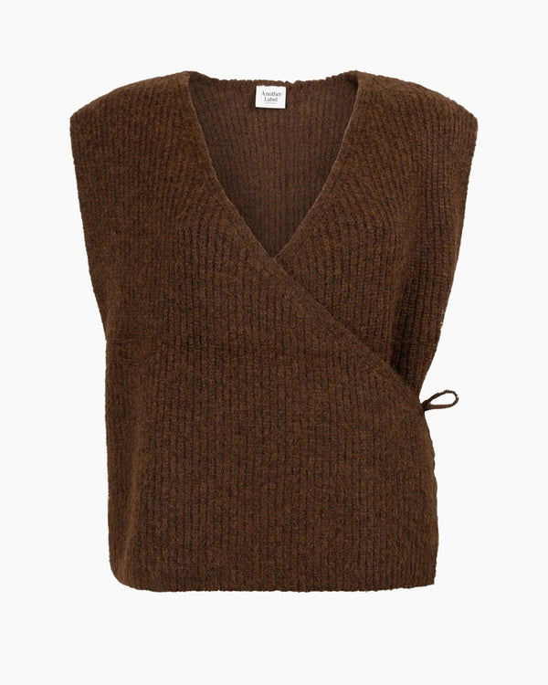 Billie knitted vest - Another - Label