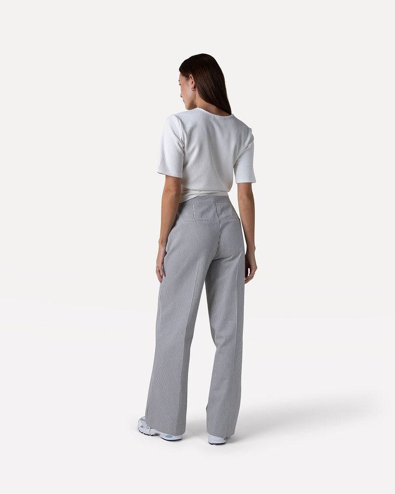 Moore stripe pants - Another - Label