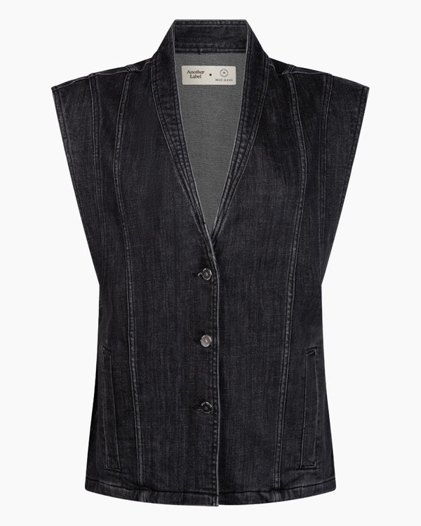 Unni denim vest - Another - Label