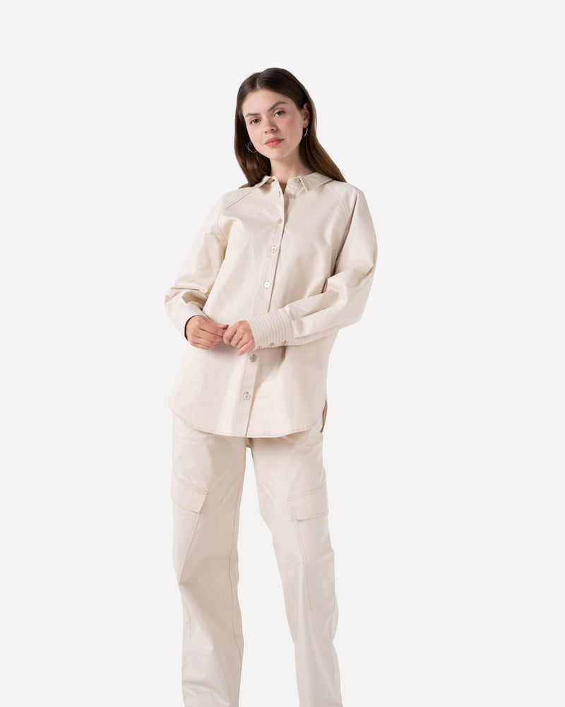 Tess Twill Shirt & Mylene Pants - Another-Label